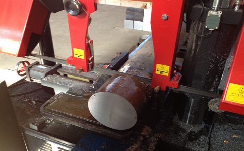 道县卧式带锯床加工时出现明显振荡如何排查？